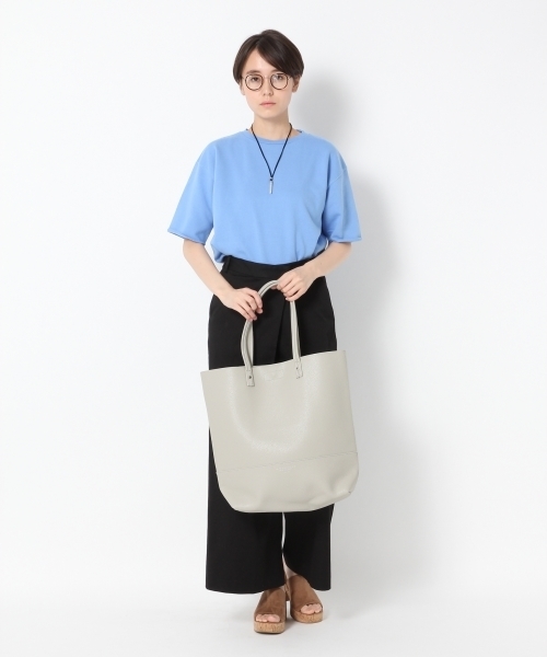 RAGEBLUE（レイジブルー）の「フェイクレザーカラートートBAG/656646（トートバッグ・メンズ・ブルー/グレー/ピンク系その他/ブラック/キャメル・FREE）」の15枚目の写真