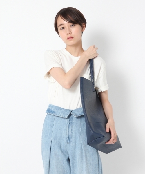 RAGEBLUE（レイジブルー）の「フェイクレザーカラートートBAG/656646（トートバッグ・メンズ・ブルー/グレー/ピンク系その他/ブラック/キャメル・FREE）」の19枚目の写真