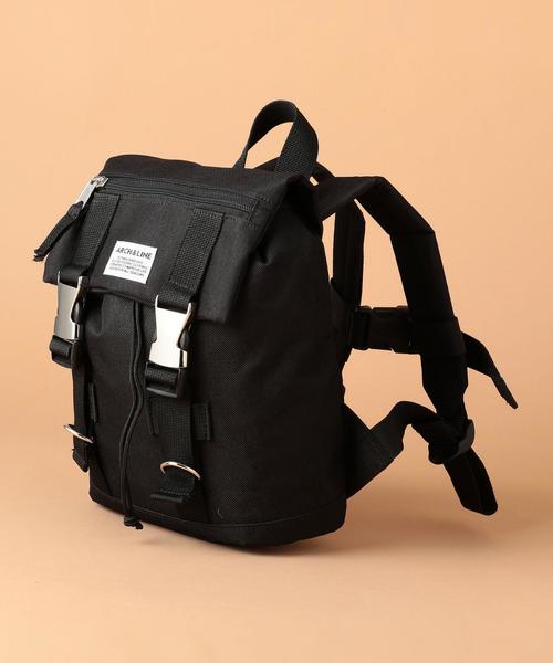 ARCH & LINE(アーチアンドライン)の「◆【ARCH&LINE(アーチ&ライン)】ユーティリティバッグ ミニ 5L(バックパック/リュック・キッズ・ブラック/グレー・FREE)」の8枚目の写真