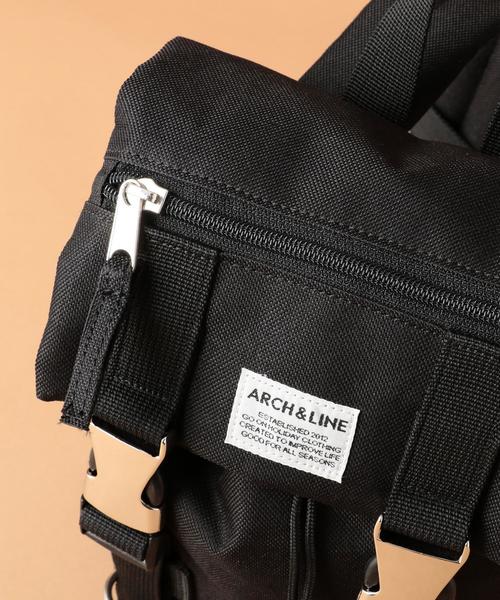 ARCH & LINE(アーチアンドライン)の「◆【ARCH&LINE(アーチ&ライン)】ユーティリティバッグ ミニ 5L(バックパック/リュック・キッズ・ブラック/グレー・FREE)」の11枚目の写真