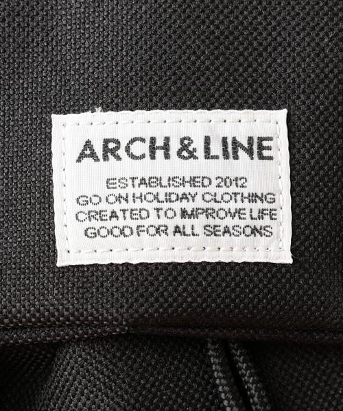 ARCH & LINE(アーチアンドライン)の「◆【ARCH&LINE(アーチ&ライン)】ユーティリティバッグ ミニ 5L(バックパック/リュック・キッズ・ブラック/グレー・FREE)」の3枚目の写真