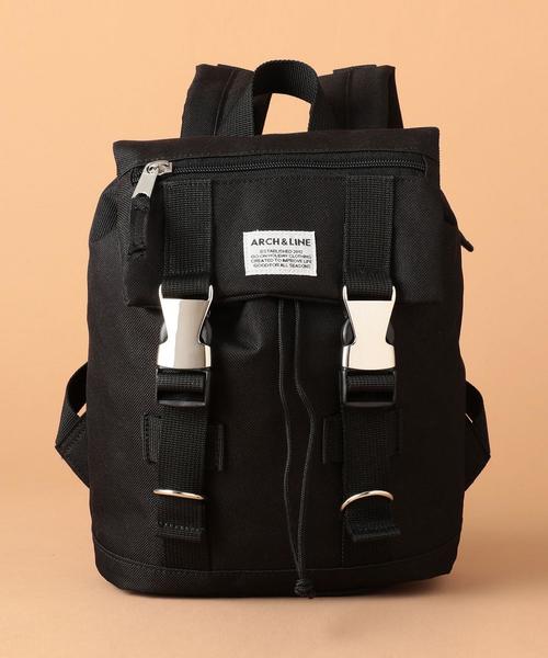 ARCH & LINE(アーチアンドライン)の「◆【ARCH&LINE(アーチ&ライン)】ユーティリティバッグ ミニ 5L(バックパック/リュック・キッズ・ブラック/グレー・FREE)」の6枚目の写真