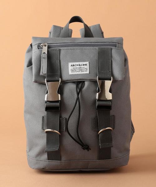 ARCH & LINE(アーチアンドライン)の「◆【ARCH&LINE(アーチ&ライン)】ユーティリティバッグ ミニ 5L(バックパック/リュック・キッズ・ブラック/グレー・FREE)」の7枚目の写真