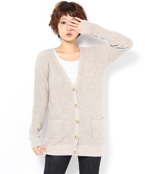 Ciaopanic チャオパニック の Ciaopanic 度違い片畦cd ニット セーター Wear