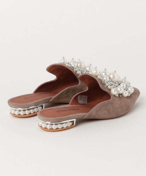 【新品】Jeffrey Campbell パールパンプス パールヒールローファー Jeffrey Campbell│Jeffrey Campbell