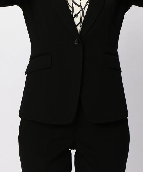 NARACAMICIE(ナラカミーチェ)の「【セットアップ対応】ポンチテーラードジャケット(スーツジャケット・レディース・グレー/ブラック/ネイビー・LARGE/SMALL/MEDIUM/XXX-LARGE)」の11枚目の写真