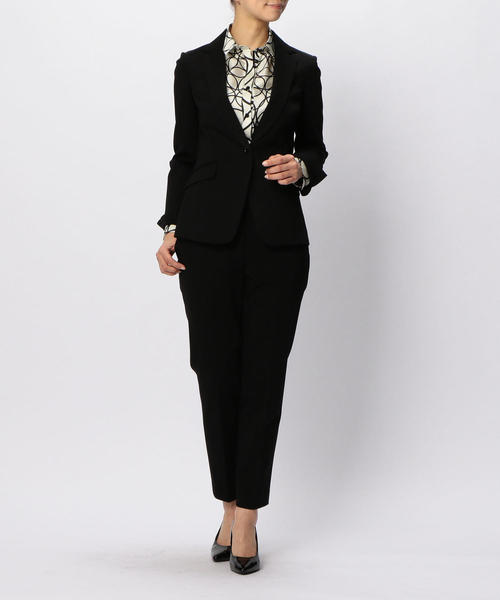 NARACAMICIE(ナラカミーチェ)の「【セットアップ対応】ポンチテーラードジャケット(スーツジャケット・レディース・グレー/ブラック/ネイビー・LARGE/SMALL/MEDIUM/XXX-LARGE)」の15枚目の写真