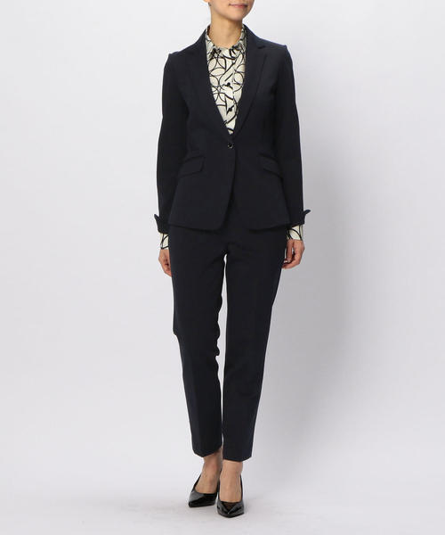 NARACAMICIE(ナラカミーチェ)の「【セットアップ対応】ポンチテーラードジャケット(スーツジャケット・レディース・グレー/ブラック/ネイビー・LARGE/SMALL/MEDIUM/XXX-LARGE)」の16枚目の写真