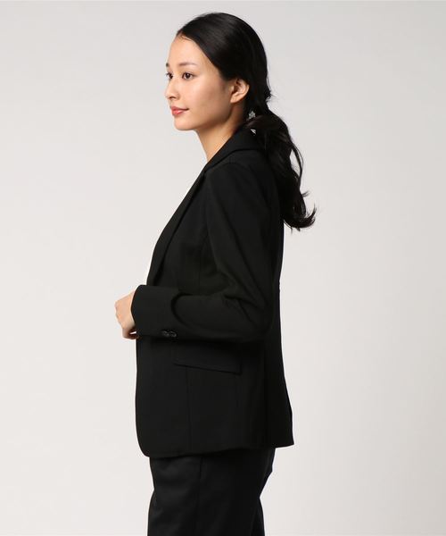 NARACAMICIE(ナラカミーチェ)の「【セットアップ対応】ポンチテーラードジャケット(スーツジャケット・レディース・グレー/ブラック/ネイビー・LARGE/SMALL/MEDIUM/XXX-LARGE)」の19枚目の写真