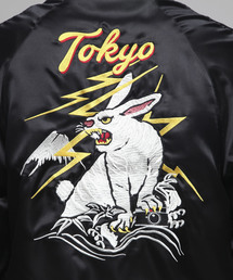 雷鳴東京。極限定 FR2スカジャンスーベニア FR2（エフアールツー）の「TOKYO SOUVENIR JACKET（その他アウター