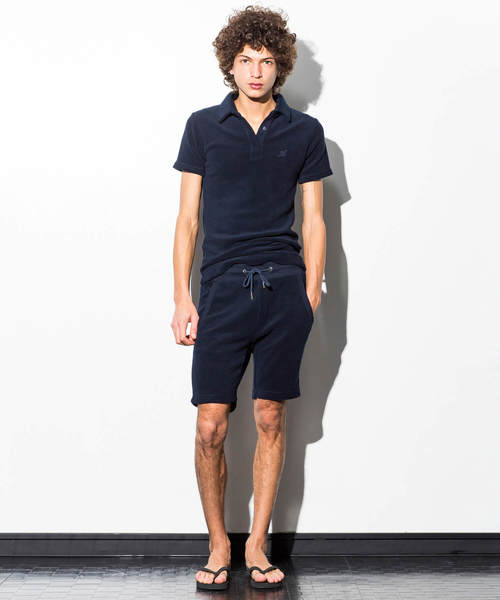 AKM Contemporary（エイケイエムコンテンポラリー）の「AKM Contemporary(エイケイエムコンテンポラリー)サガラ刺繍ロゴパイルショートパンツ（その他パンツ・メンズ・ホワイト/ブラック/ネイビー・SMALL/MEDIUM/LARGE/X-LARGE）」の11枚目の写真