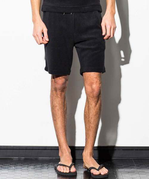 AKM Contemporary（エイケイエムコンテンポラリー）の「AKM Contemporary(エイケイエムコンテンポラリー)サガラ刺繍ロゴパイルショートパンツ（その他パンツ・メンズ・ホワイト/ブラック/ネイビー・SMALL/MEDIUM/LARGE/X-LARGE）」の15枚目の写真