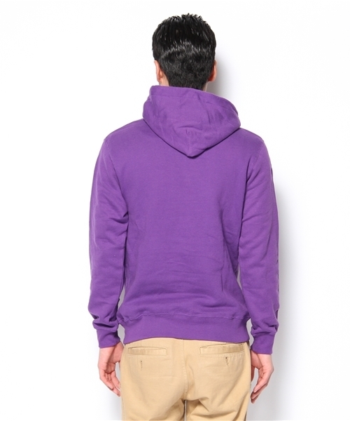 WEGO（ウィゴー）の「WEGO/BATMANプリントパーカー（パーカー・メンズ・杢グレー/パープル・MEDIUM/LARGE）」の5枚目の写真