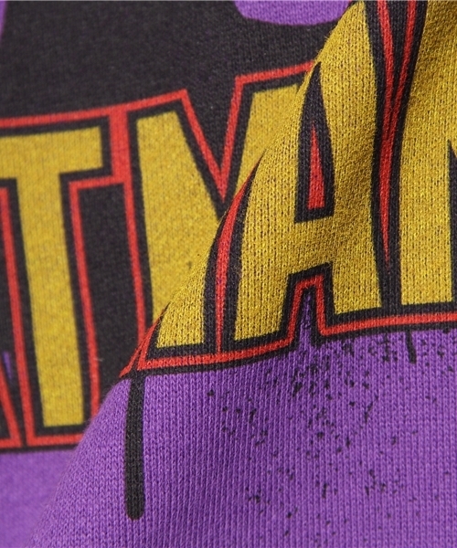 WEGO（ウィゴー）の「WEGO/BATMANプリントパーカー（パーカー・メンズ・杢グレー/パープル・MEDIUM/LARGE）」の10枚目の写真