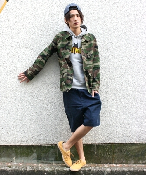 WEGO（ウィゴー）の「WEGO/BATMANプリントパーカー（パーカー・メンズ・杢グレー/パープル・MEDIUM/LARGE）」の14枚目の写真