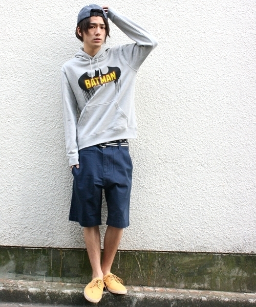 WEGO（ウィゴー）の「WEGO/BATMANプリントパーカー（パーカー・メンズ・杢グレー/パープル・MEDIUM/LARGE）」の15枚目の写真