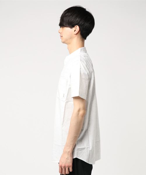 ELEMENT(エレメント)の「ELEMENT メンズ GREENE NEPS SS 半袖シャツ(シャツ/ブラウス・メンズ・ホワイト/ネイビー・MEDIUM/SMALL/LARGE)」の3枚目の写真