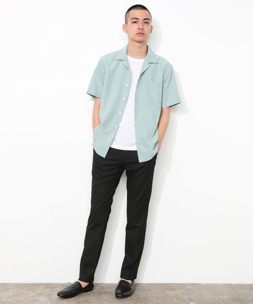 Lands' End/Apollocot/EFFE UOMO シャツ 4枚セット ロッキーモンロー Rocky Monroe 柄シャツ 半袖 開襟 メンズ