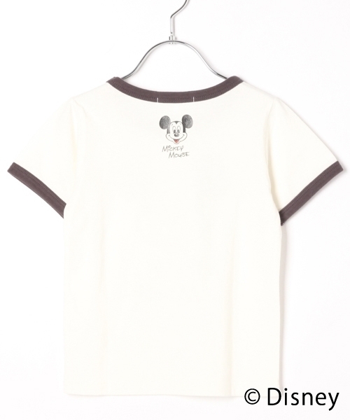 GLOBAL WORK（グローバルワーク）の「【キッズ】DisneyリンガーＴ半袖/801994（Tシャツ/カットソー・キッズ・ブラック/レッド・SMALL/MEDIUM/XX-LARGE/X-LARGE/LARGE）」の3枚目の写真