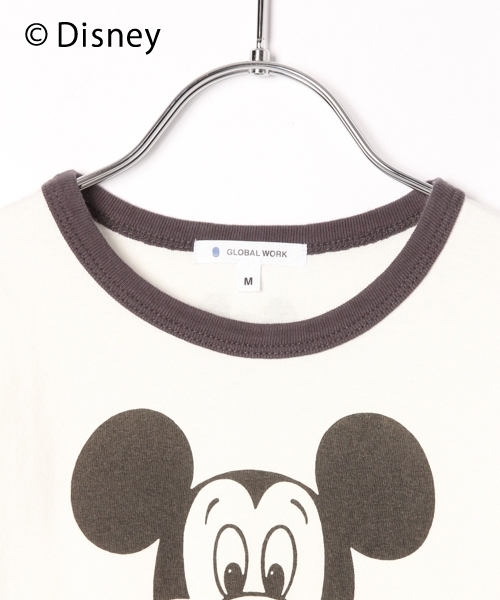 GLOBAL WORK（グローバルワーク）の「【キッズ】DisneyリンガーＴ半袖/801994（Tシャツ/カットソー・キッズ・ブラック/レッド・SMALL/MEDIUM/XX-LARGE/X-LARGE/LARGE）」の4枚目の写真