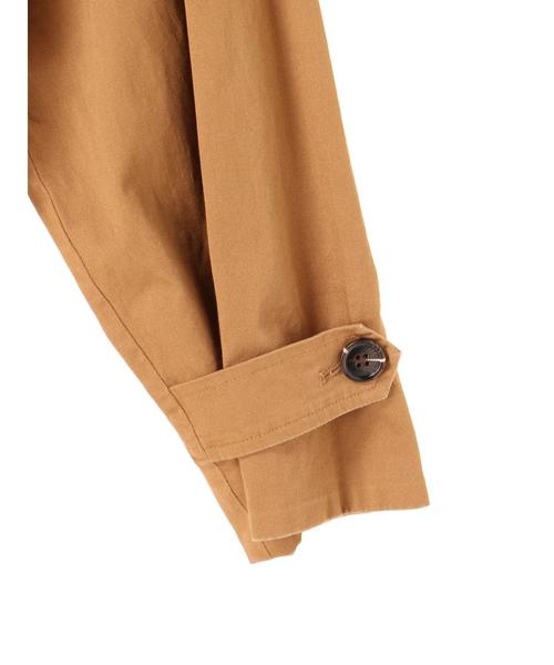 Editt by YECCA VECCA（エディットバイイェッカヴェッカ）の「オーバーサイズトレンチコート（トレンチコート・レディース・ネイビー/キャメル・FREE）」の7枚目の写真