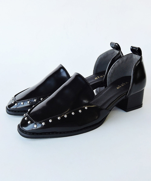 minia（ミニア）の「セパレート スタッズ ローファー [ minia