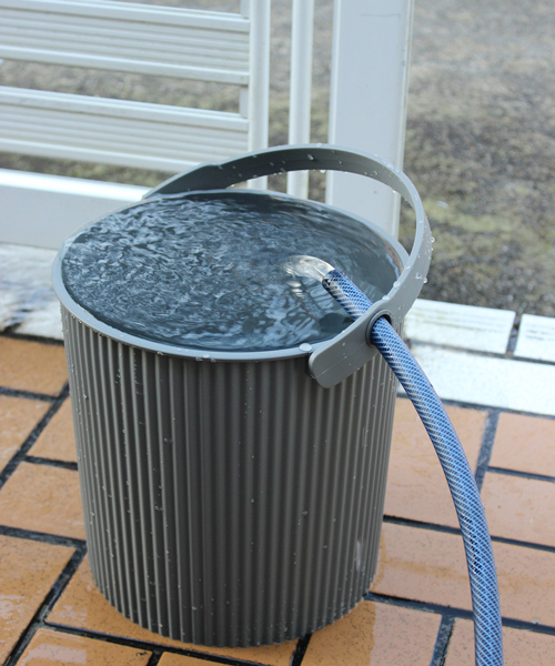 GEORGE'S（ジョージズ）の「オムニウッティ ニュートラル 10L / OMNIOUTIL BUCKET NEUTRAL（収納グッズ・レディース・マスタード/ネイビー/ホワイト/グレー・LARGE）」の13枚目の写真