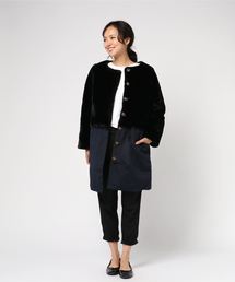 flower | ラブリーナイトコート(チェスターコート)