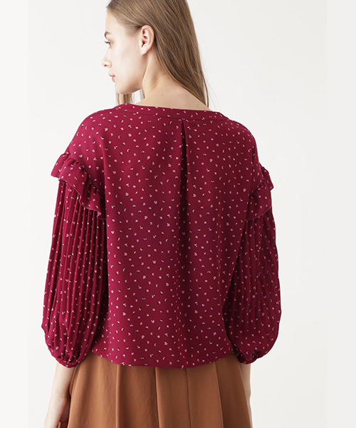ブラウス シャツ 「SP」デザインドットプリーツブラウス レディース JILL STUART（ジルスチュアート）の「ナンシードットプリーツ