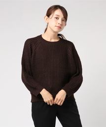 flower | カラフルワッフルニット(ニット/セーター)