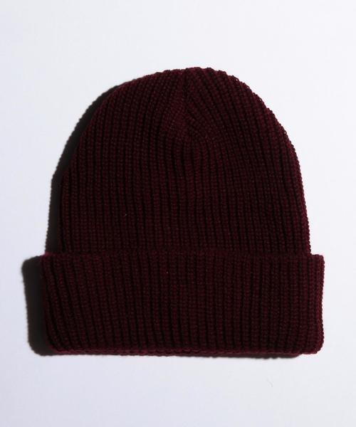 MONKEY TIME（モンキータイム）の「＜monkey time＞ SOLID AZE BEANIE/ビーニー：◆（ニットキャップ/ビーニー・メンズ・オフホワイト/ブラック/グレー/レッド/ワインレッド/ダークグリーン/ロイヤルブルー/ネイビー/ダークグレー/ブラウン/コバルトブルー/ホワイト/ライトグレー/オリーブ・フリー）」の17枚目の写真