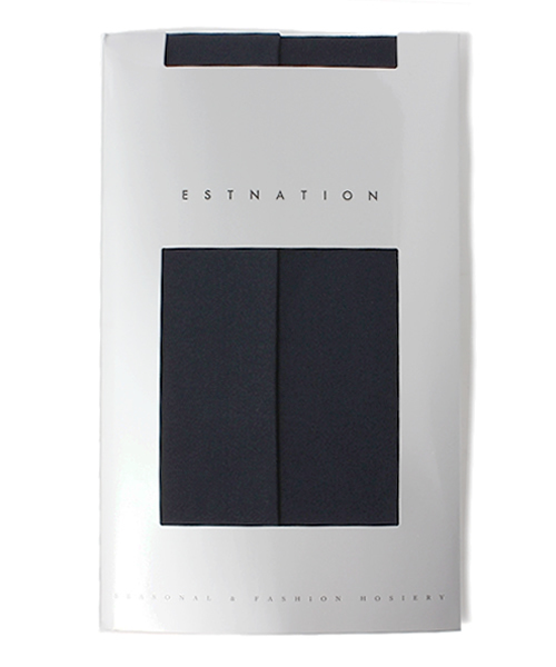 ESTNATION（エストネーション）の「ESTNATION タイツ（タイツ/ストッキング・レディース・ブラック/グレー/ネイビー/プラム・FREE）」の4枚目の写真