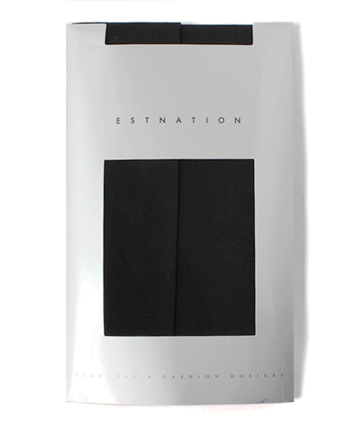 ESTNATION（エストネーション）の「ESTNATION タイツ（タイツ/ストッキング・レディース・ブラック/グレー/ネイビー/プラム・FREE）」の2枚目の写真