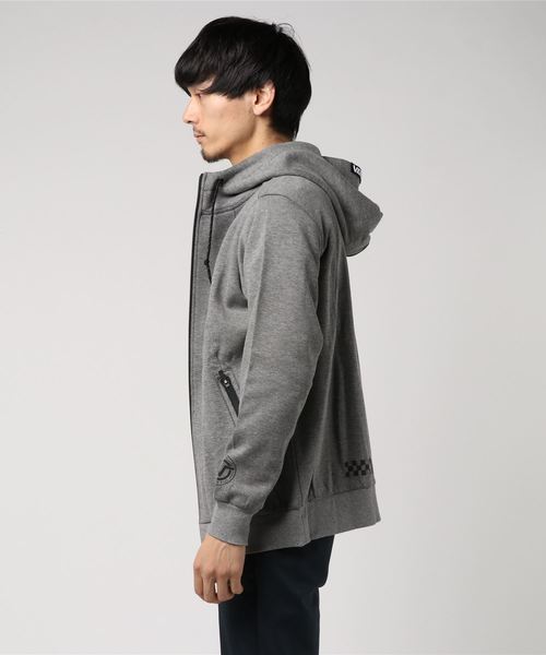 VANS ヴァンズ Vans ZIP UP HOODIE CD18FW-MC36 H-GRAY VANS ヴァンズ Vans ZIP UP HOODIE CD18FW-MC36 H-GRAY