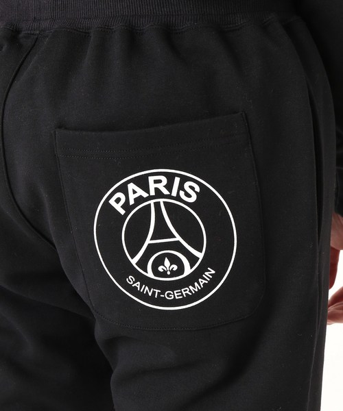 EDIFICE(エディフィス)の「PSG × EDIFICE パリサンジェルマン SIDE PRINT SWEAT PANTS(その他パンツ・メンズ・ブラック×ホワイト/ブラック×ブラック・SMALL/MEDIUM/LARGE)」の8枚目の写真