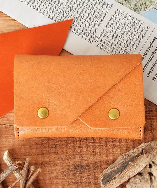 Add+（アッド）の「＜Add+ TOCHIGI LEATHER＞ダブルフラップカードケース 名刺入れ 栃木レザー 本革＜MADE IN ...