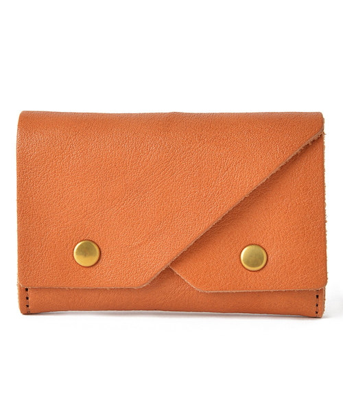 Add+（アッド）の「＜Add+ TOCHIGI LEATHER＞ダブルフラップカードケース 名刺入れ 栃木レザー 本革＜MADE IN ...