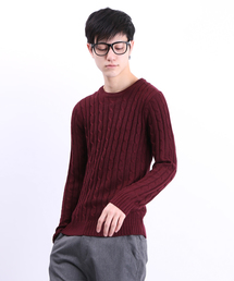 WEGO | WEGO/ケーブルニット(ニット/セーター)