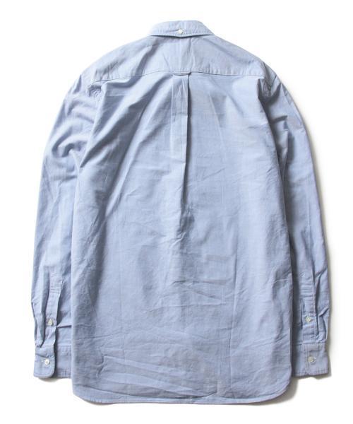 BEAMS PLUS（ビームスプラス）の「BEAMS PLUS / スリムフィット オックスフォード ボタンダウンシャツ（シャツ/ブラウス・メンズ・ホワイト/ブルー・X-SMALL/LARGE/SMALL/MEDIUM/X-LARGE/XX-LARGE）」の5枚目の写真