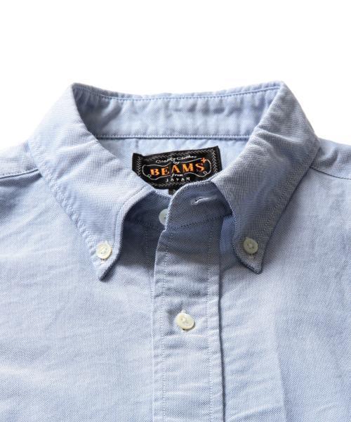 BEAMS PLUS（ビームスプラス）の「BEAMS PLUS / スリムフィット オックスフォード ボタンダウンシャツ（シャツ/ブラウス・メンズ・ホワイト/ブルー・X-SMALL/LARGE/SMALL/MEDIUM/X-LARGE/XX-LARGE）」の6枚目の写真