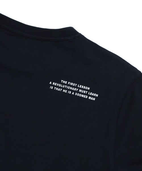 Renowned LA(リナウンドエルエー)の「『Renowned LA / リナウンド』Withering Man Split Tee / スカルTシャツ 切り替え(Tシャツ/カットソー・メンズ・ホワイト×ブラック・XL/S/M/L)」の7枚目の写真