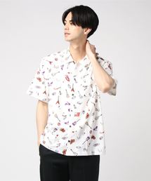 VIBGYOR Select/ 総柄プリント半袖シャツ