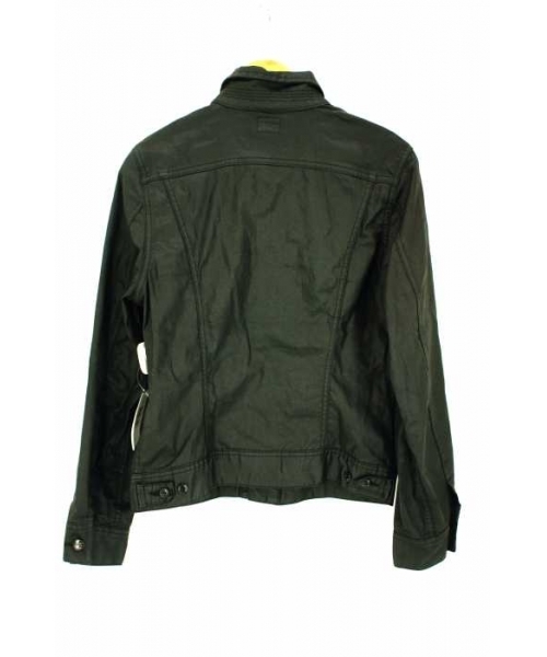 ブランド古着】コーティングブラックデニムジャケット（デニム