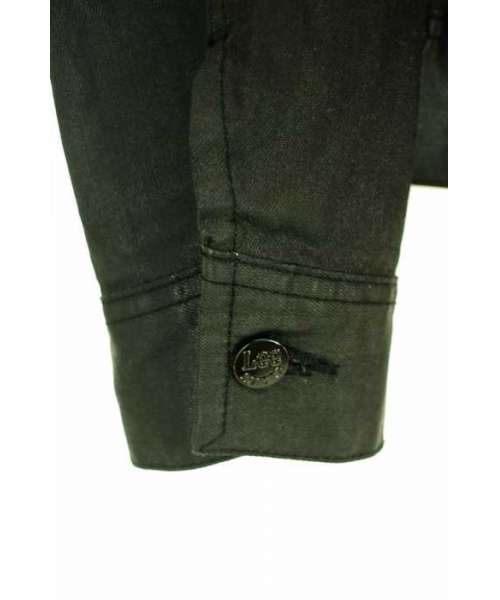 ブランド古着】コーティングブラックデニムジャケット（デニム