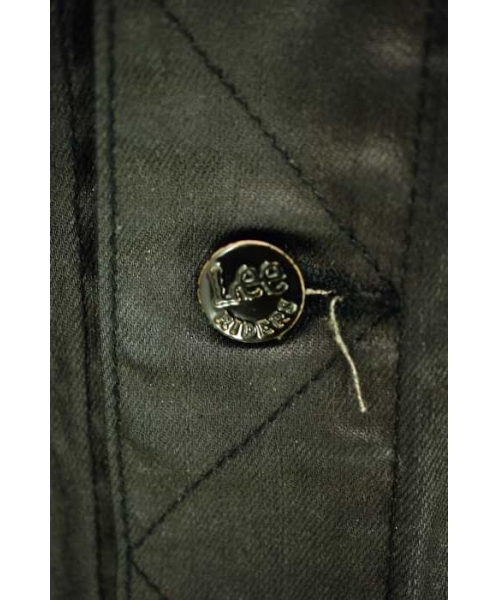 ブランド古着】コーティングブラックデニムジャケット（デニム