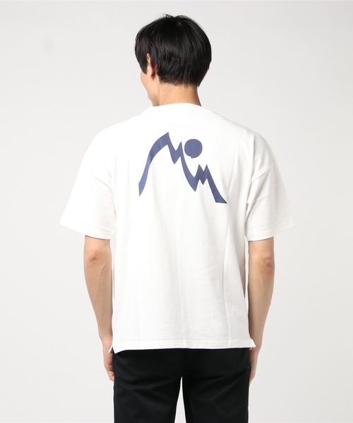 go slow caravan(ゴースローキャラバン)の「MOUNTAIN MANIA x GSC SHORT-SLEEVE POCKET TEE COLOR SCHEME(Tシャツ/カットソー・メンズ・ホワイト/ネイビー/カーキ/マスタード・MEDIUM/LARGE/X-LARGE)」の6枚目の写真
