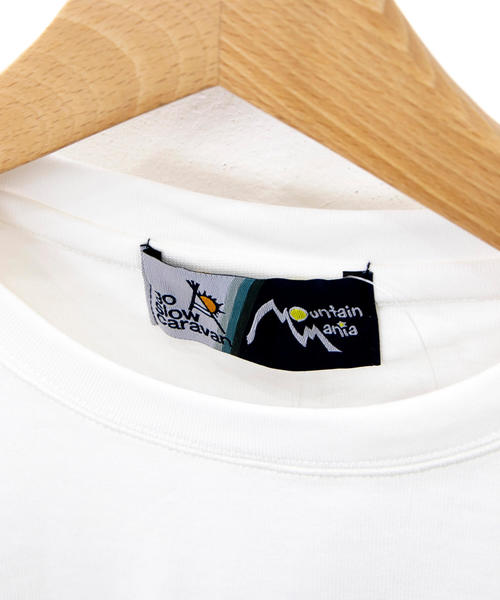 go slow caravan(ゴースローキャラバン)の「MOUNTAIN MANIA x GSC SHORT-SLEEVE POCKET TEE COLOR SCHEME(Tシャツ/カットソー・メンズ・ホワイト/ネイビー/カーキ/マスタード・MEDIUM/LARGE/X-LARGE)」の13枚目の写真