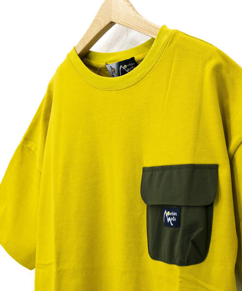go slow caravan(ゴースローキャラバン)の「MOUNTAIN MANIA x GSC SHORT-SLEEVE POCKET TEE COLOR SCHEME(Tシャツ/カットソー・メンズ・ホワイト/ネイビー/カーキ/マスタード・MEDIUM/LARGE/X-LARGE)」の15枚目の写真