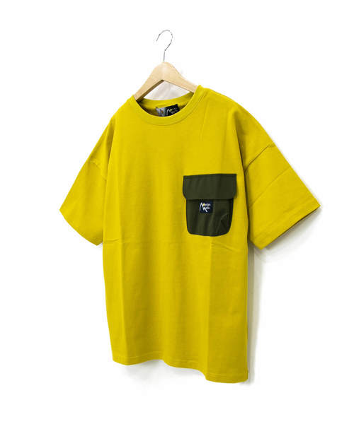 go slow caravan(ゴースローキャラバン)の「MOUNTAIN MANIA x GSC SHORT-SLEEVE POCKET TEE COLOR SCHEME(Tシャツ/カットソー・メンズ・ホワイト/ネイビー/カーキ/マスタード・MEDIUM/LARGE/X-LARGE)」の17枚目の写真