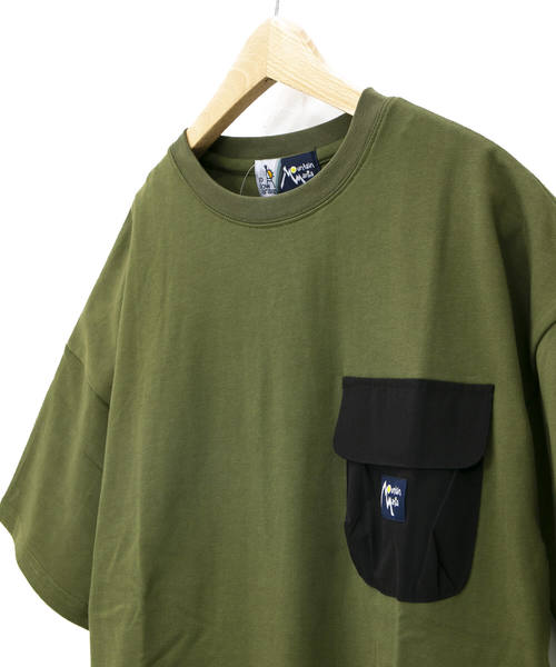 go slow caravan(ゴースローキャラバン)の「MOUNTAIN MANIA x GSC SHORT-SLEEVE POCKET TEE COLOR SCHEME(Tシャツ/カットソー・メンズ・ホワイト/ネイビー/カーキ/マスタード・MEDIUM/LARGE/X-LARGE)」の16枚目の写真
